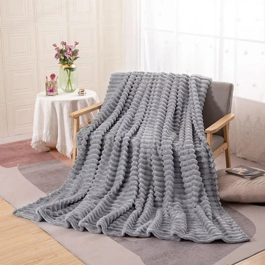 Soft fleece/Sherman Throw Blanket