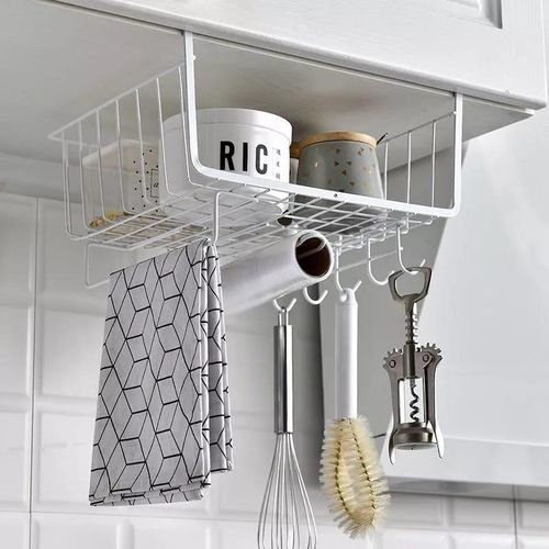 3 in 1 Metallic Under the Shelves Organizers