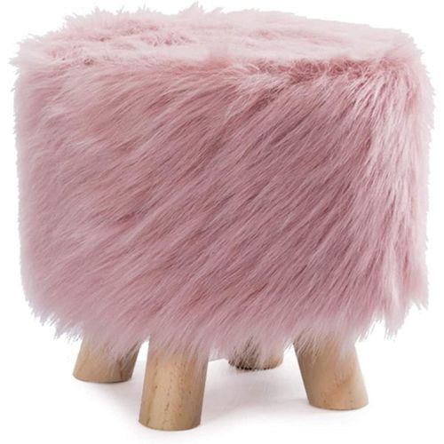 Faux Fur Stools