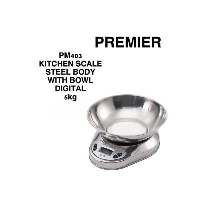 Premier Digital Kitchen Weighing Scale With LCD Display