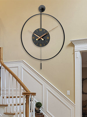 Nordic Clock Living Room Dining Room Porch Wall Clock Simple Art Decor