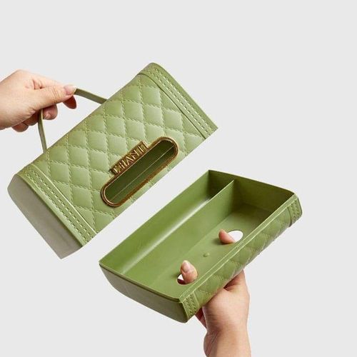 Chan 3 Slot Serviette Holder Tissue Box