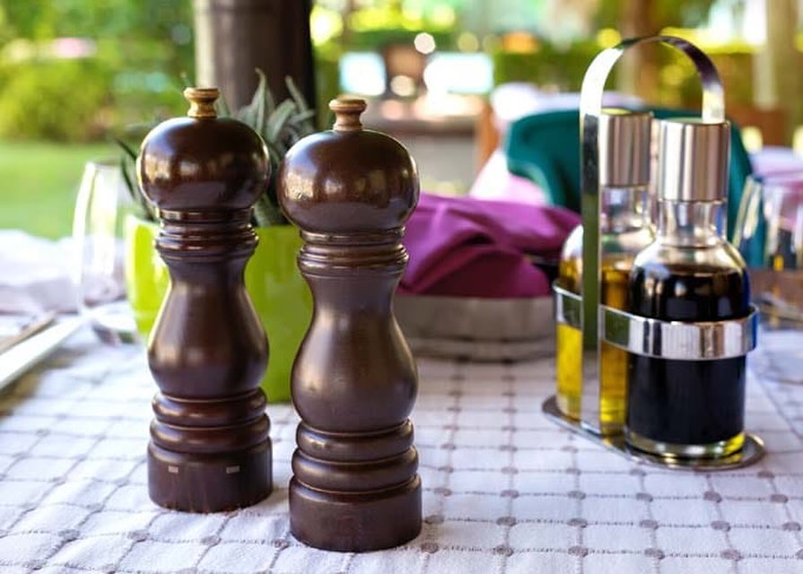 Wooden Salt and Pepper Mill Grinder