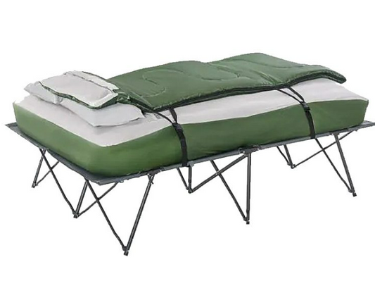 Foldable Camping Bed For Kids With Sleeping Bag