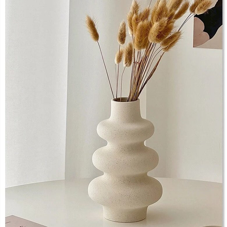 Modern Minimalist Spiral Shaped Home Decorative Flower Vase