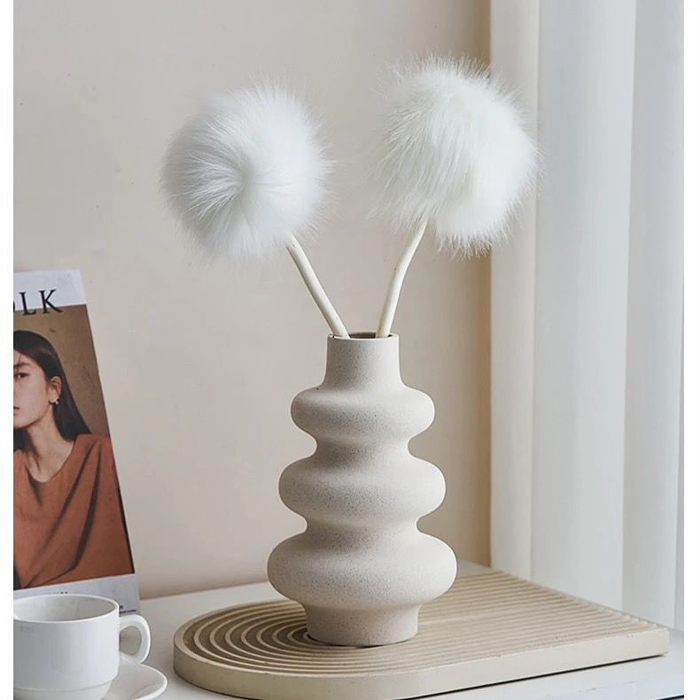 Modern Minimalist Spiral Shaped Home Decorative Flower Vase