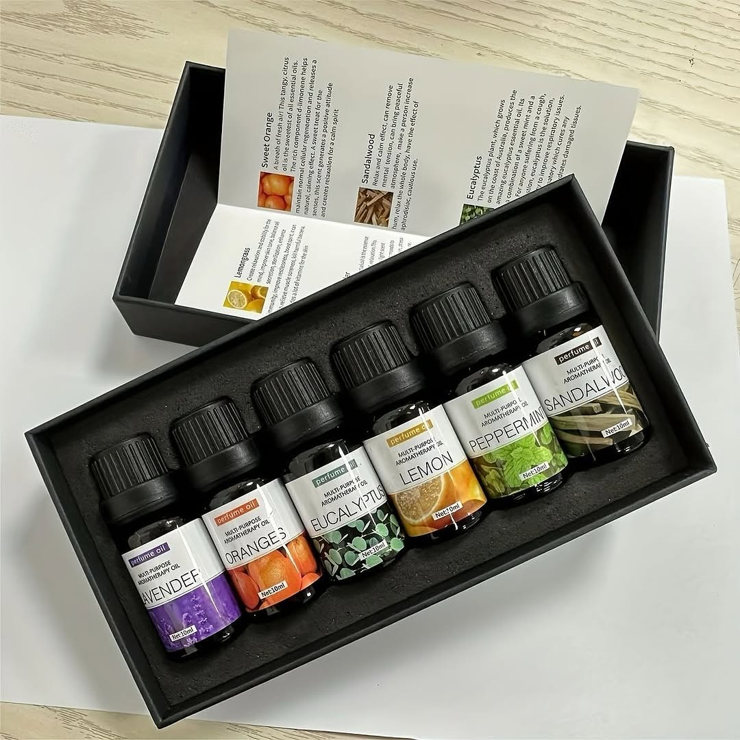 6pcs Pure Essential oils gift set