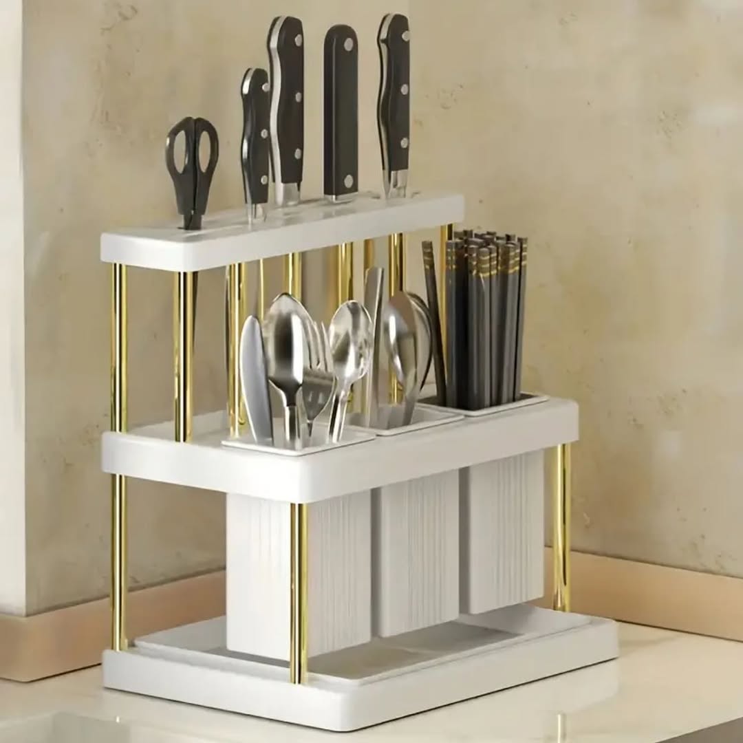 Kitchen cutlery holder