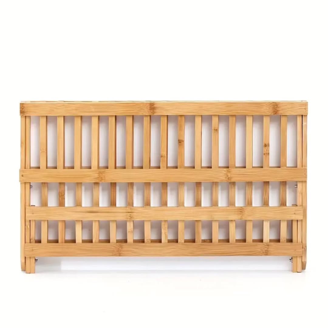 Foldable Bamboo dish rack