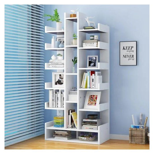 Big Multipurpose Bookshelf With Lower Drawer