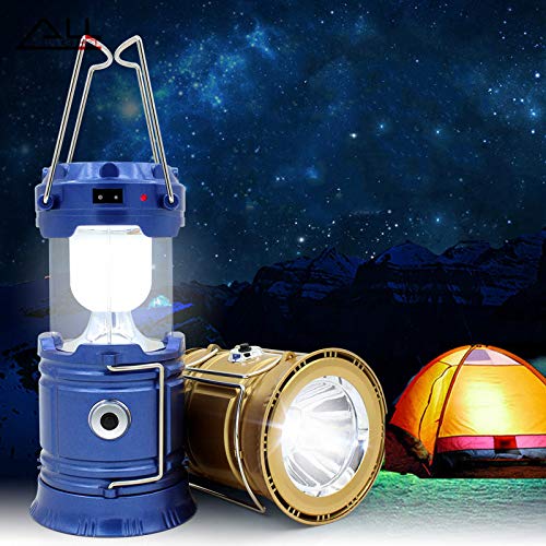 Outdoor camping lantern solar power