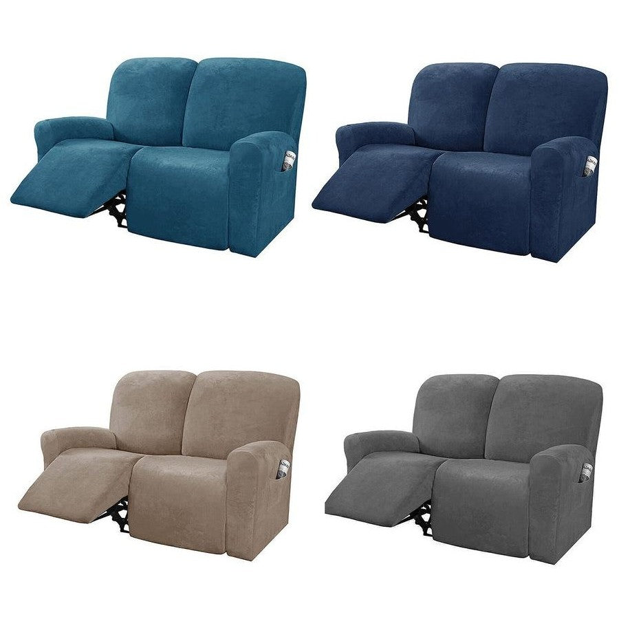 Velvet Recliner Sofa Covers Stretch Reclining Couch Covers