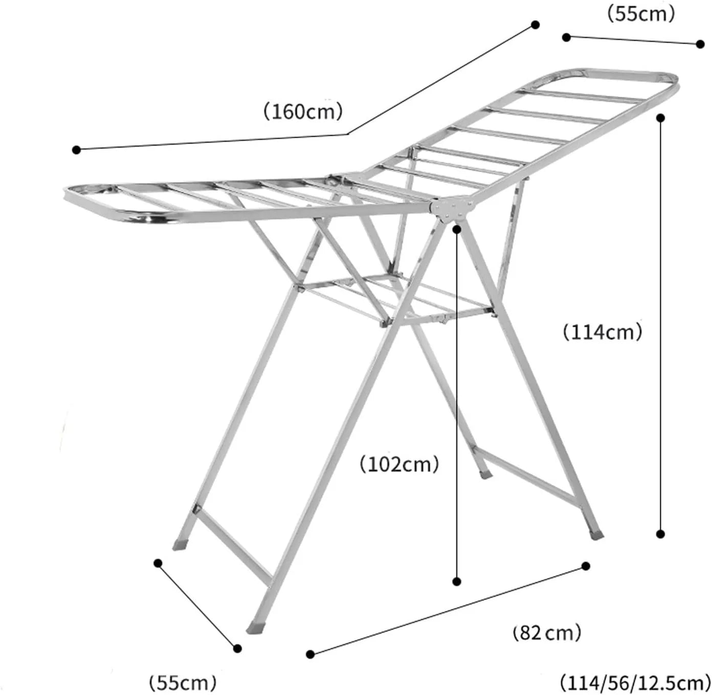 Drying rack Foldable indoor/outdoor space saving clothes drying rack