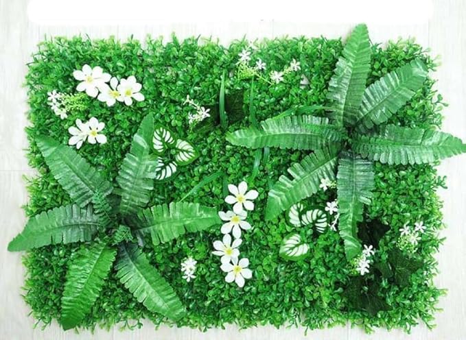 Artificial Wall Grass for Home & office Decoration-(1 pc), 100 x 100cm Vertical Garden Wall Panel