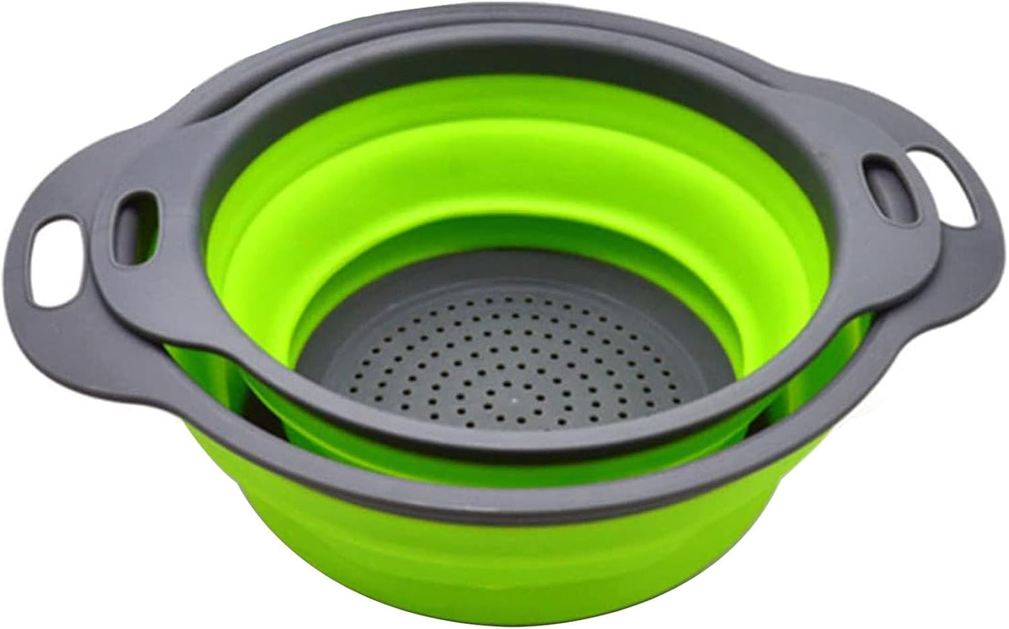 2Pcs Collapsible Strainer Basket