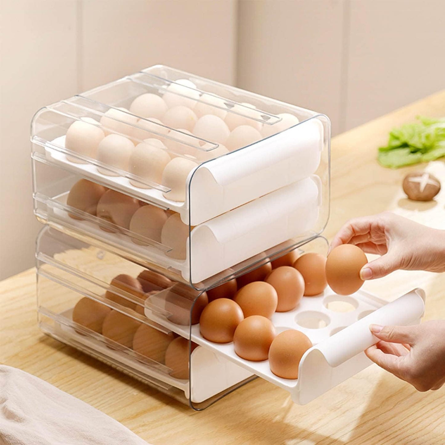 Premium 32 grid egg storage holder