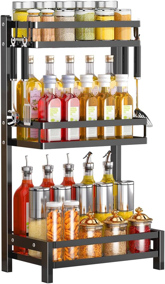 3 Tier Multi Functional Spice Storage Rack