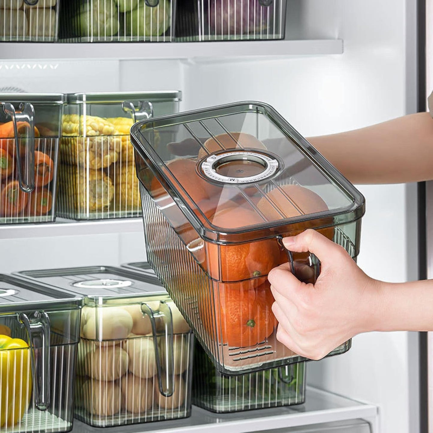 Acrylic Fridge Organizers.