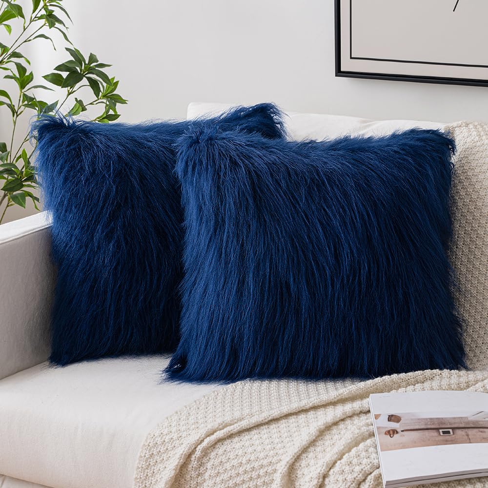 Elegant and Stylish Faux Fur Pillow Cases