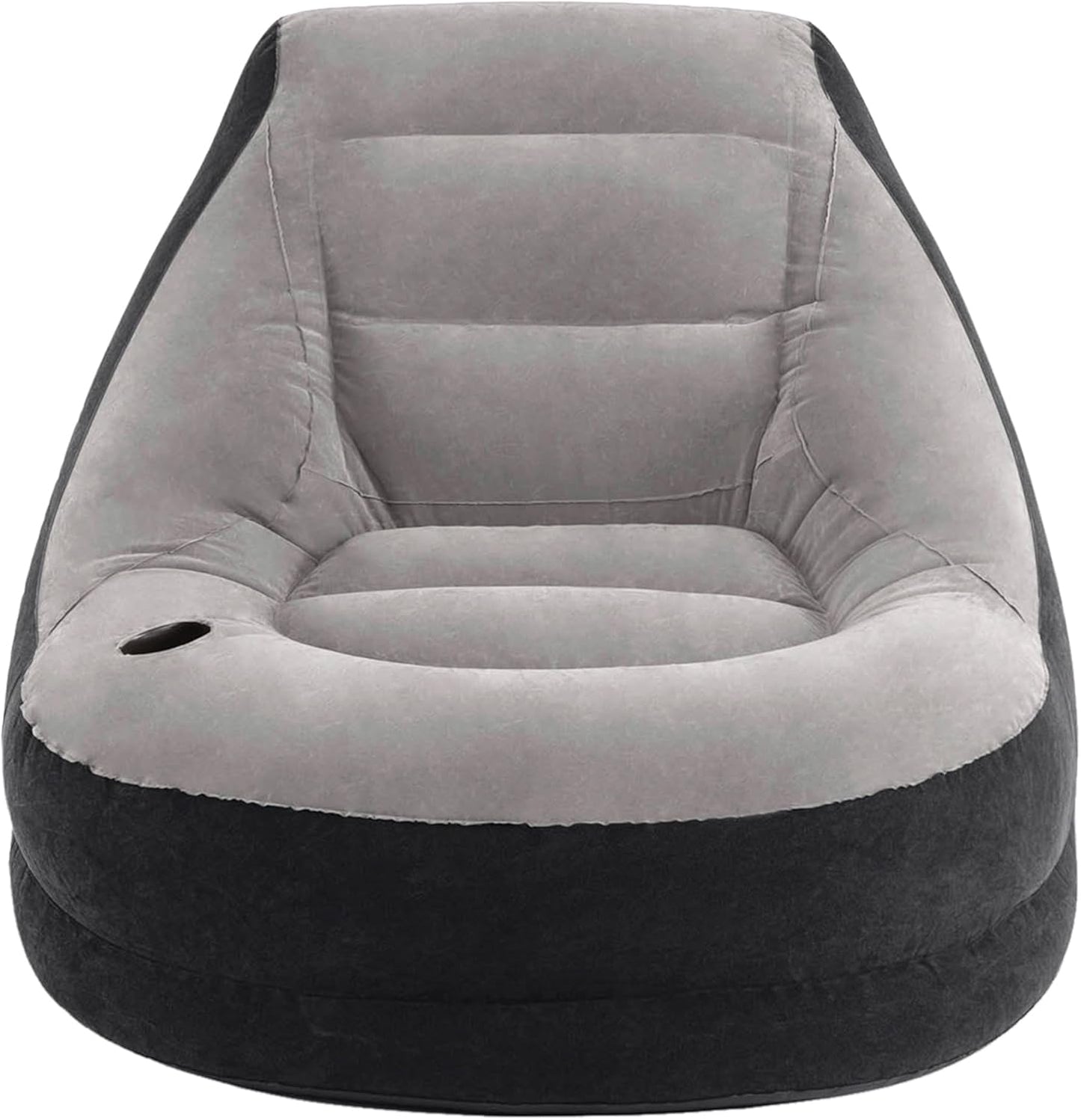 INTEX Grey inflatable seat with foot rest