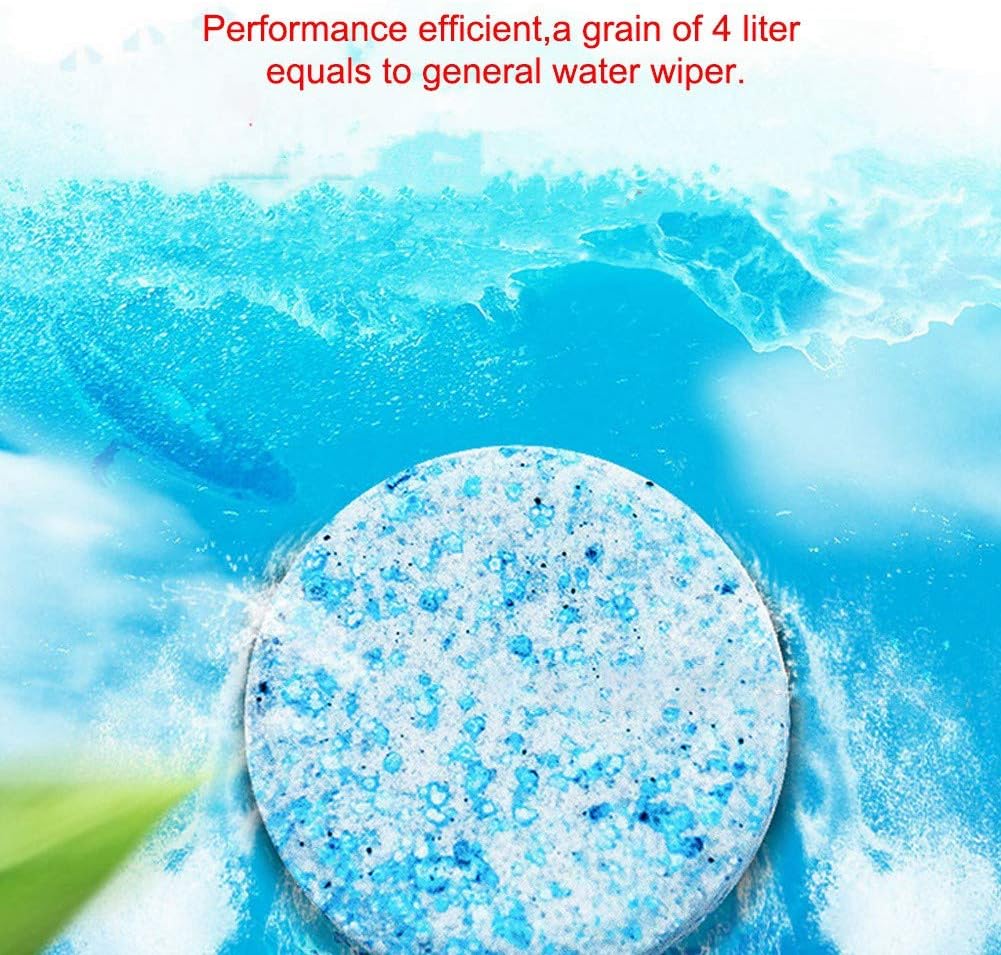 Car windscreen effervescent cleaning Tablets