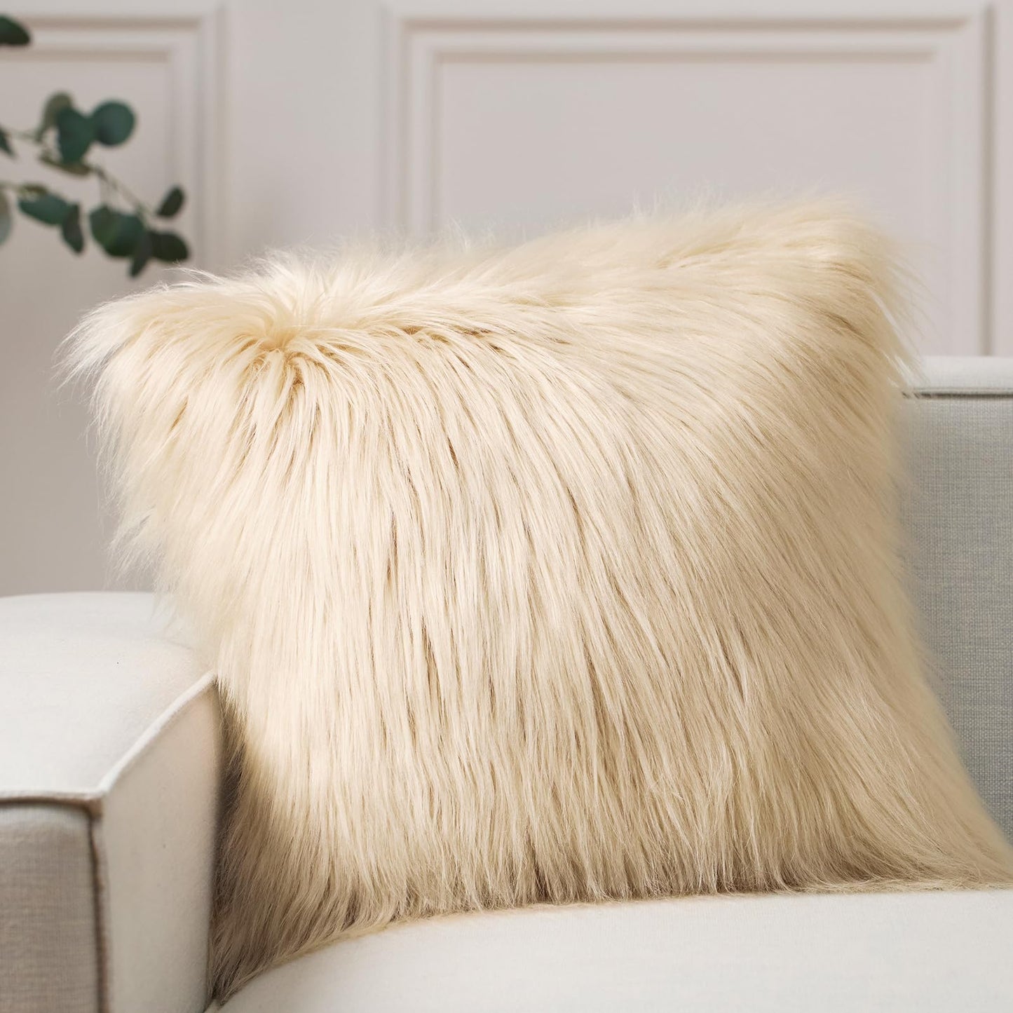 Elegant and Stylish Faux Fur Pillow Cases