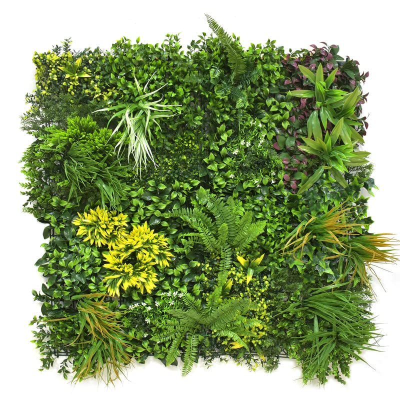 Artificial Wall Grass for Home & office Decoration (1 pc), 100 x 100cm Vertical Garden Wall Panel