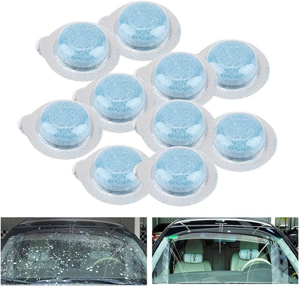 Car windscreen effervescent cleaning Tablets