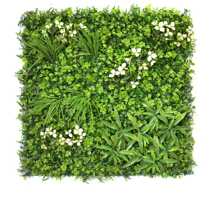 Artificial Wall Grass for Home & office Decoration (1 pc), 100 x 100cm Vertical Garden Wall Panel