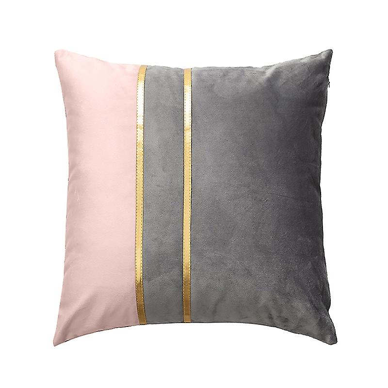 Beautiful Flannel Pillowcase Exquisite Elastic Washable Cushion Cover