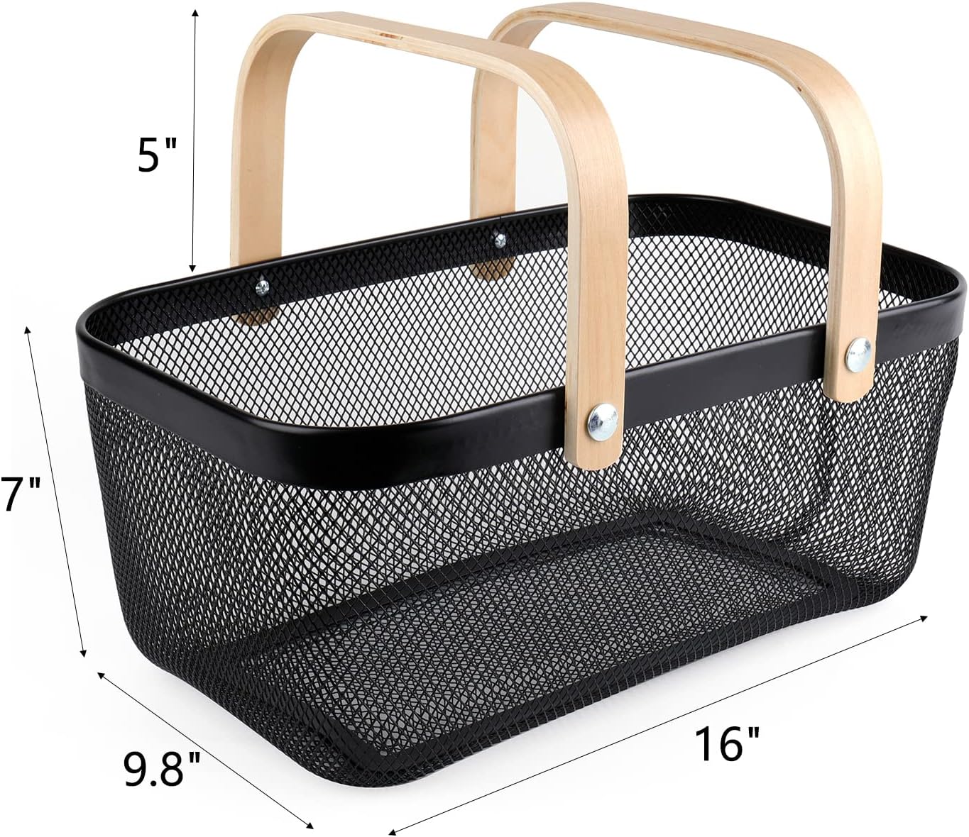 Mesh Storage/fruit basket with handles