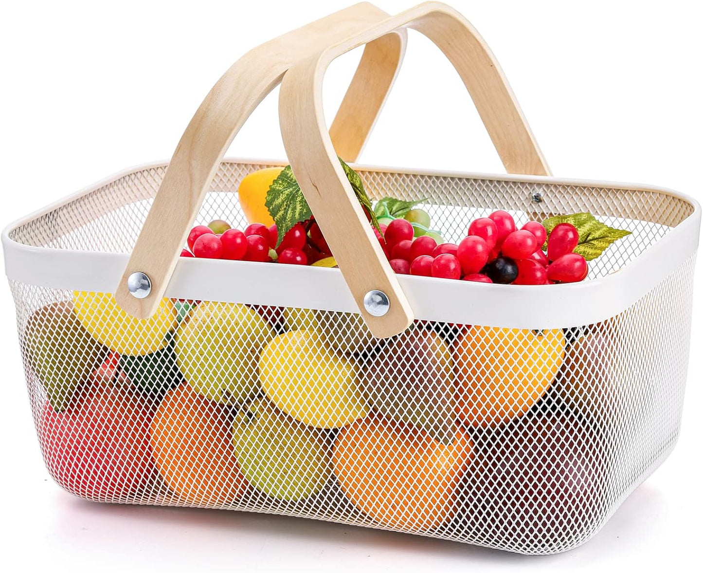 Mesh Storage/fruit basket with handles