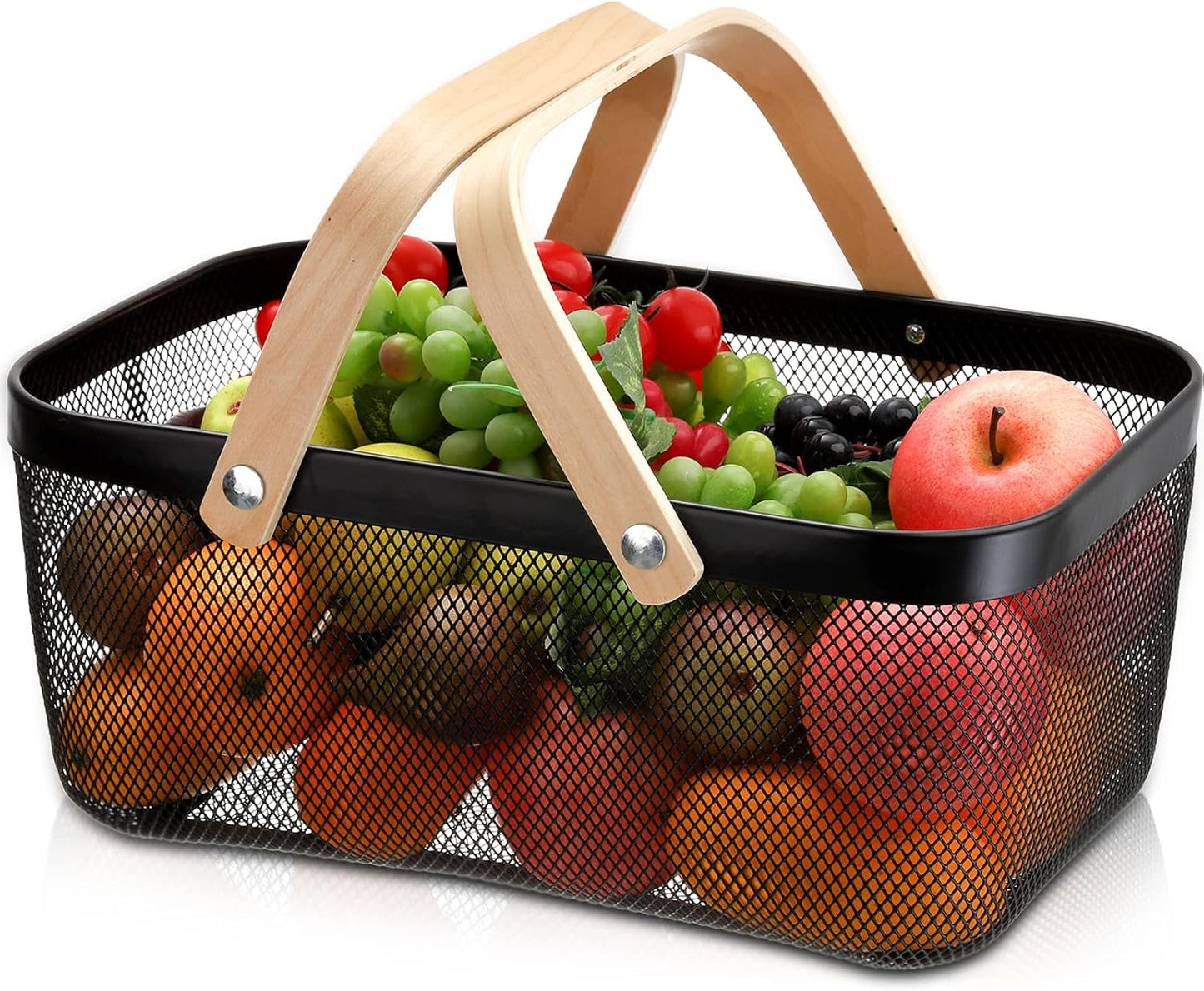 Mesh Storage/fruit basket with handles