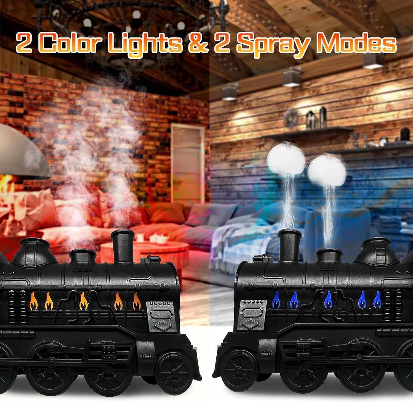 Train Aromatherapy Humidifier /Diffuser