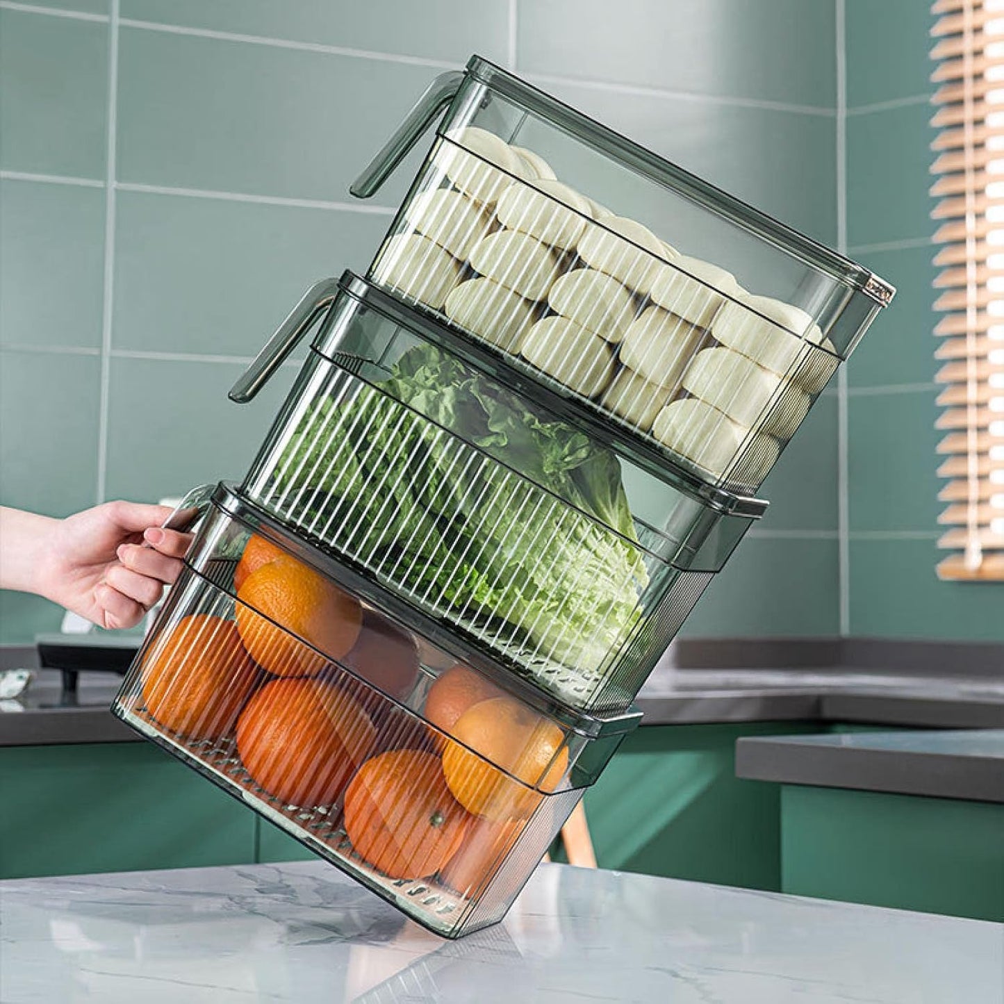 Acrylic Fridge Organizers.