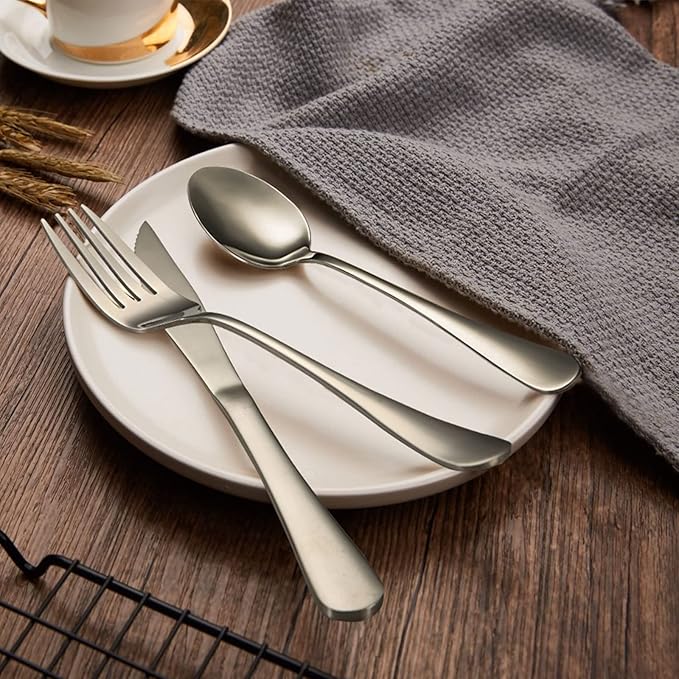 24pcs stainless steel cutlery set, silverware