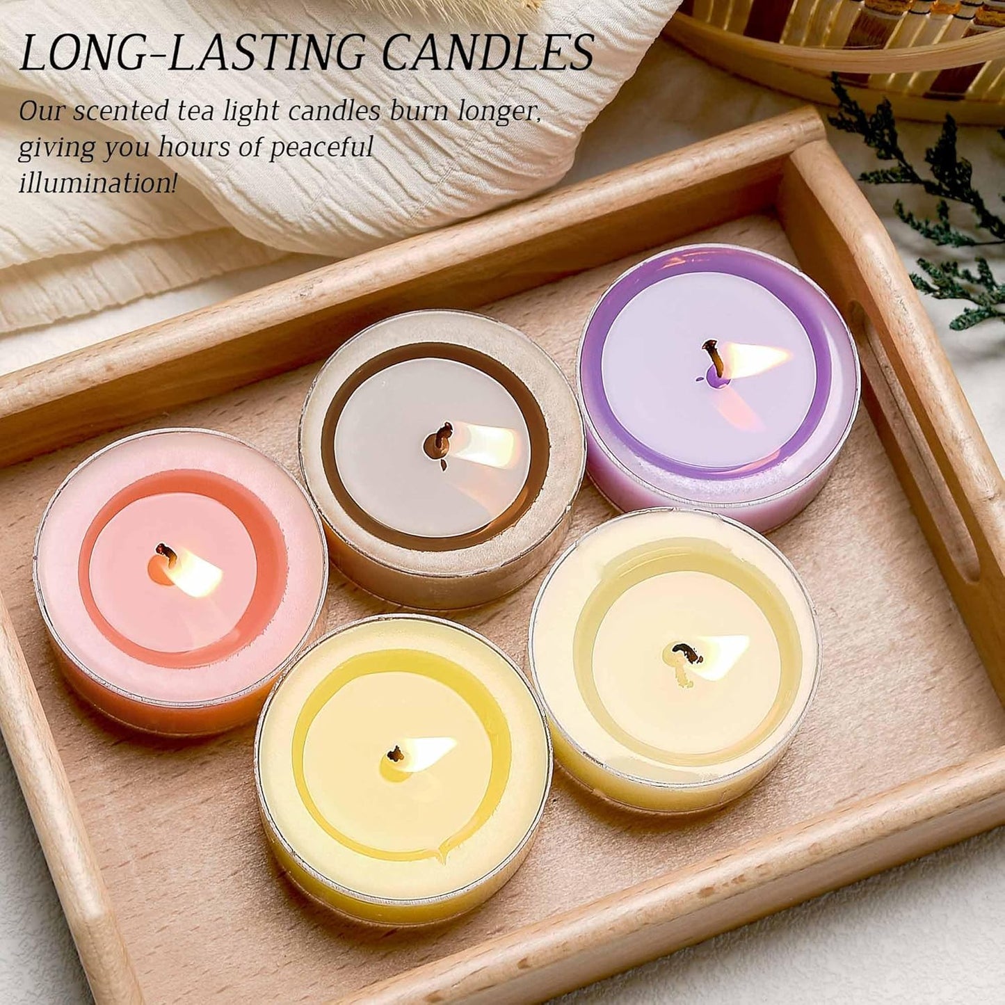 6pcs Scented Candles