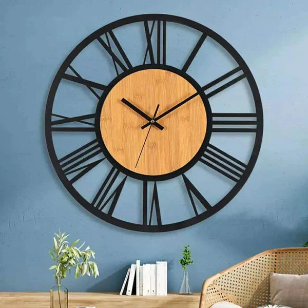 Vintage creative roman wall clock