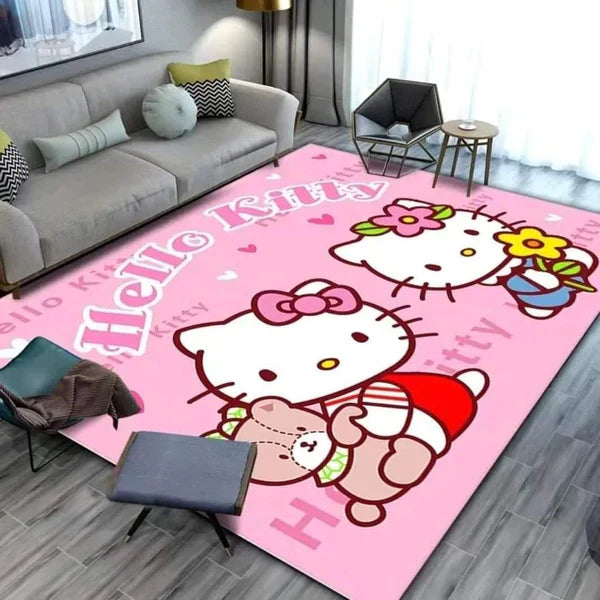 Cartoon themed carpet