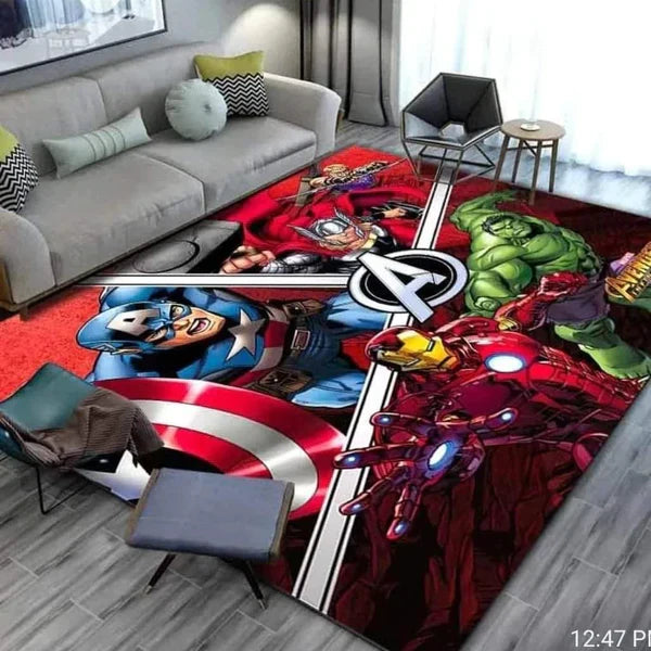 Cartoon themed carpet