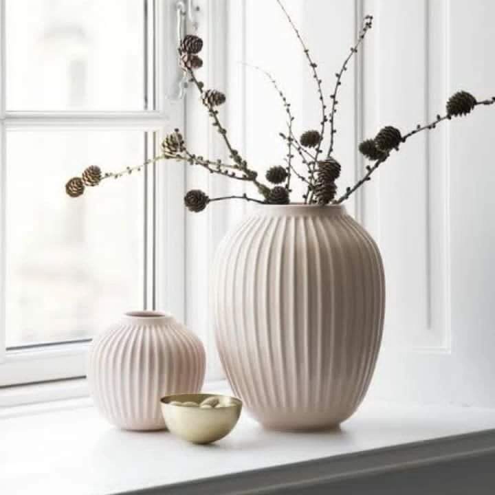 Elegant and classy Nordic ceramic vase