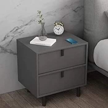 Grey Bedside Drawer