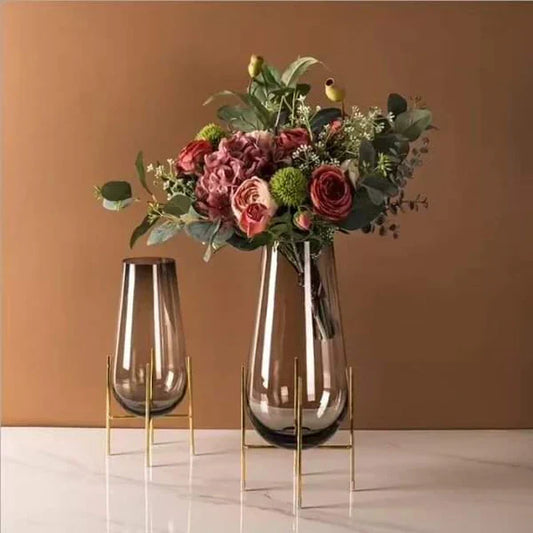 Light Luxury Flower vase with stand