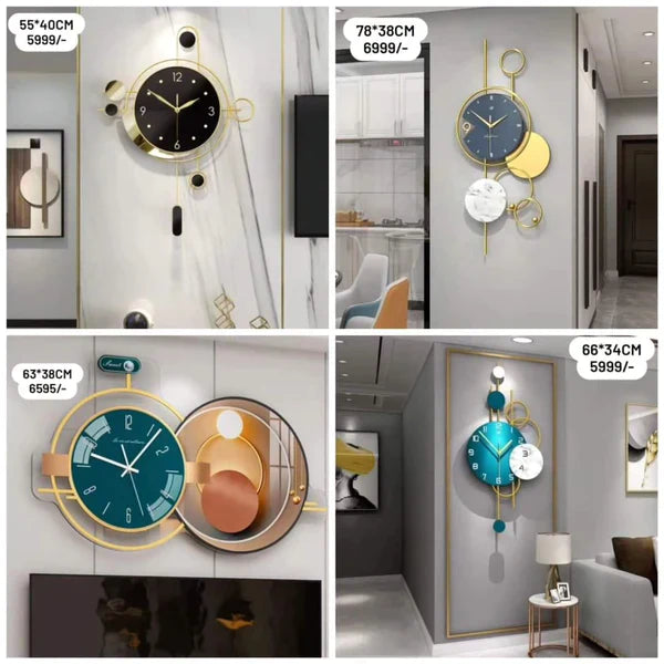 Assorted Nordic Clocks