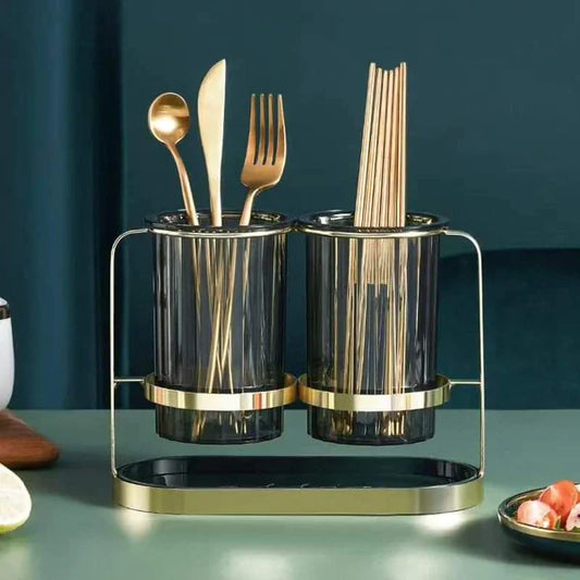 New Design Acrylic cutlery rack/ organizer