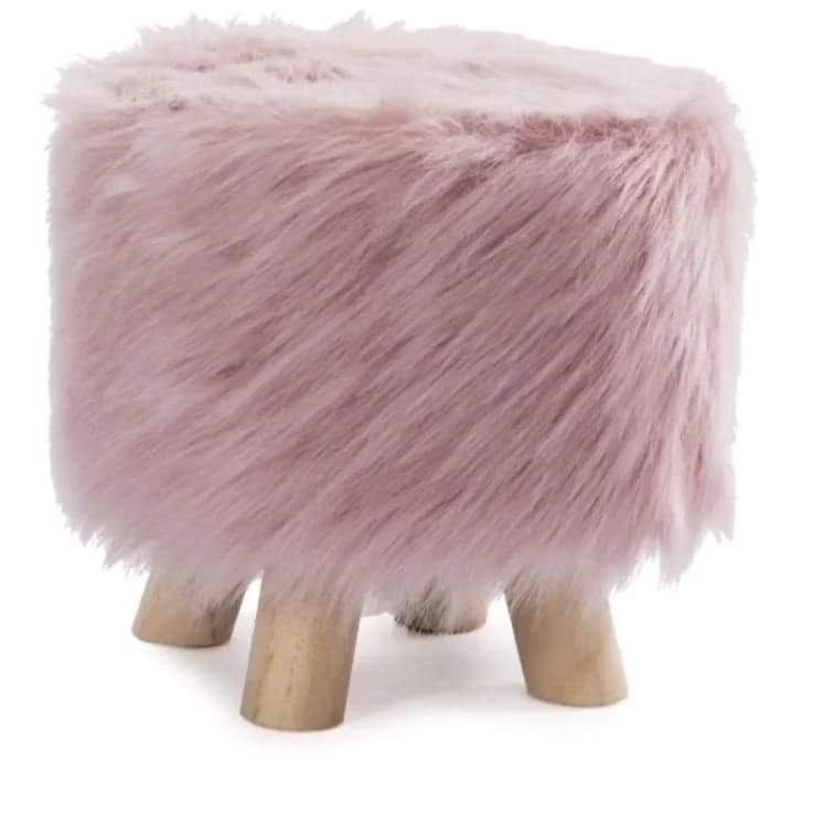 Faux Fur Stools