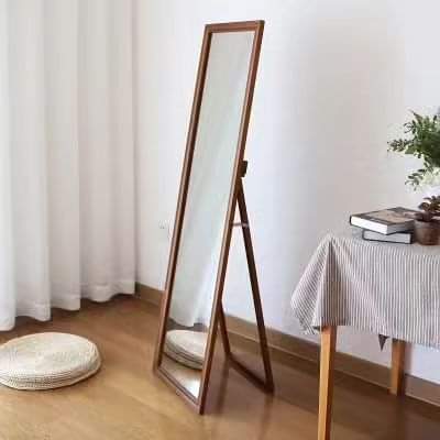 Wooden Frame Stand alone mirror