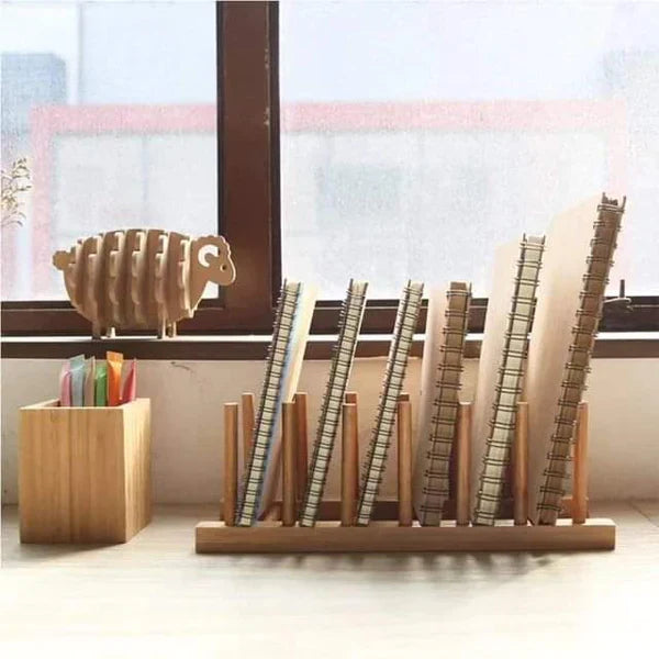 Bamboo lid/Plate Rack