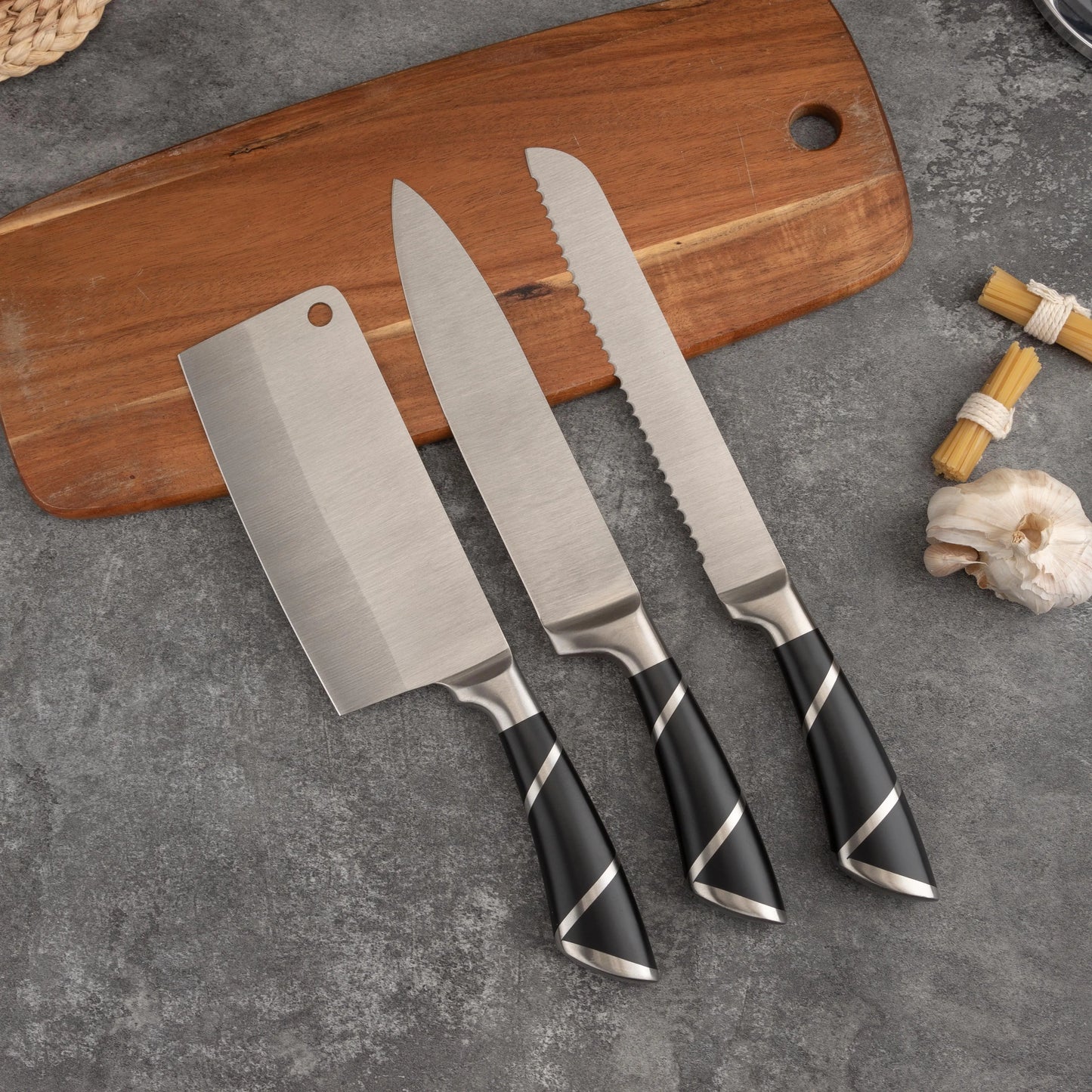 9 pcs Kitchen knives set