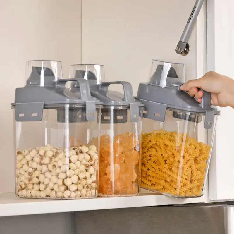 Acrylic Storage Containers Cereal Dispenser